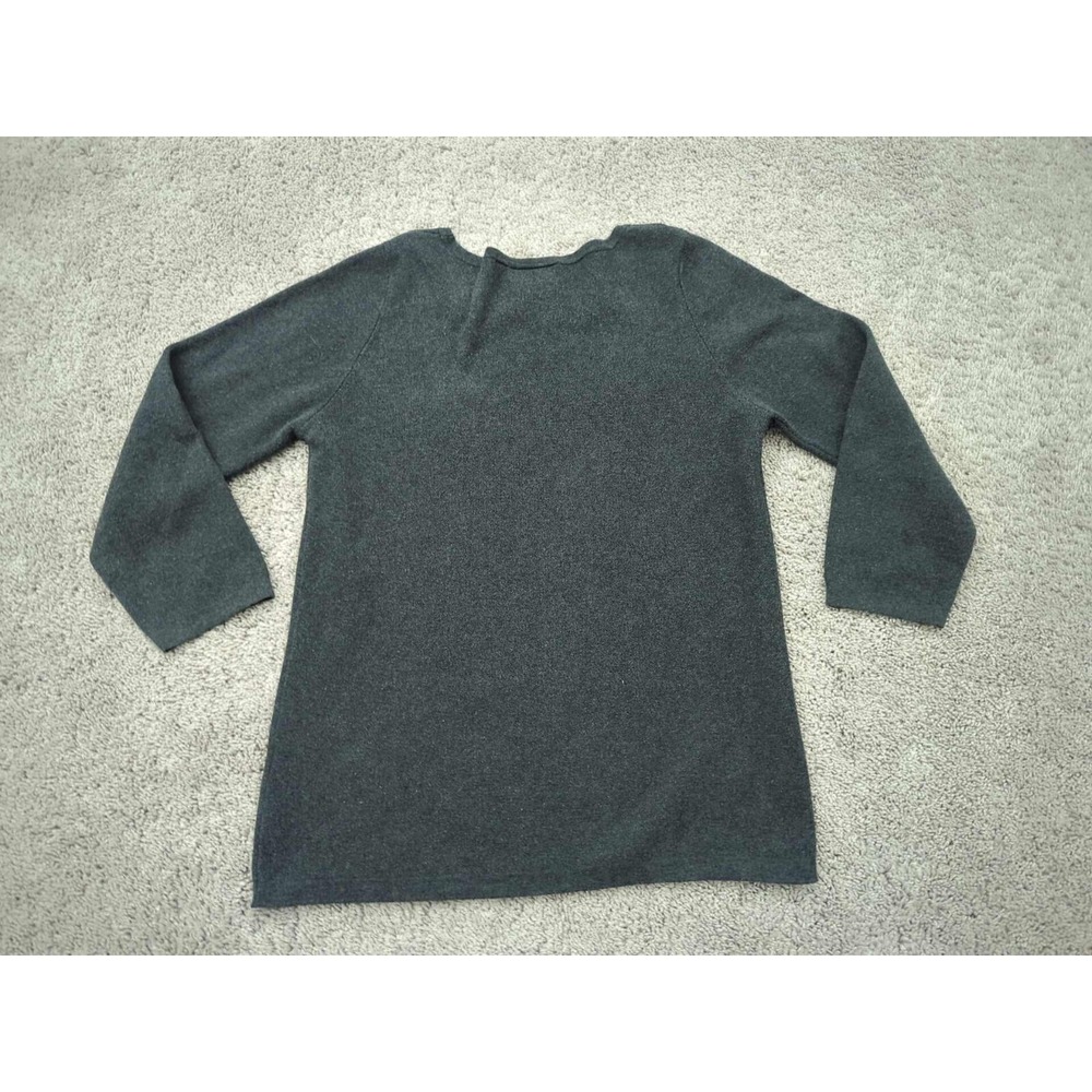 San Francisco 49ers Shirt Womens Large Long‎ Sleeve NFL Pro Line Knit Black - Picture 7 of 8